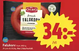 ICA Nära Scan Falukorv erbjuda