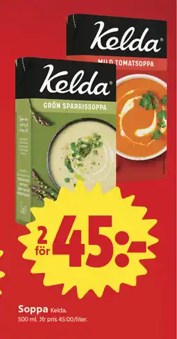 ICA Nära Kelda Soppa erbjuda