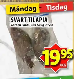 Matvärlden Tensta SVART TILAPIA erbjuda