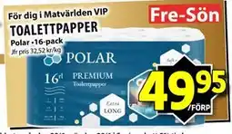 Matvärlden Tensta TOALETTPAPPER, Medlemspris erbjuda