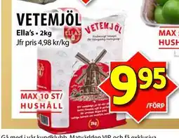 Matvärlden Tensta VETEMJÖL erbjuda