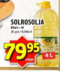Matvärlden Tensta SOLROSOLJA erbjuda