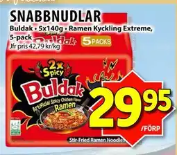 Matvärlden Tensta SNABBNUDLAR erbjuda