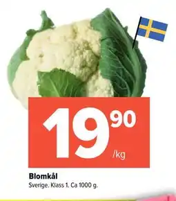 Coop Extra Blomkål erbjuda