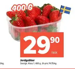 Coop Extra Jordgubbar erbjuda