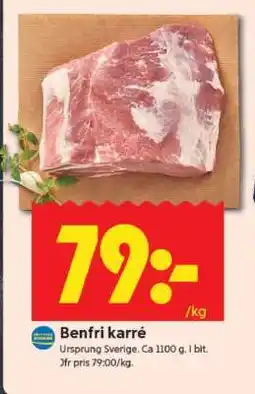 ICA Supermarket Benfri karré erbjuda