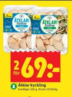 ICA Supermarket Ätklar! Kyckling erbjuda