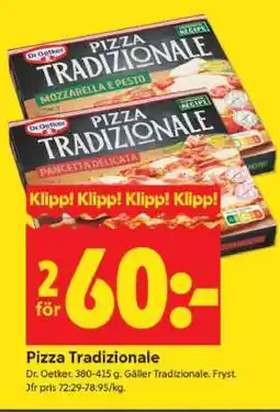 ICA Supermarket Pizza Tradizionale erbjuda
