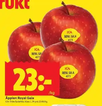 ICA Supermarket ÄPPLEN ROYAL GALA erbjuda