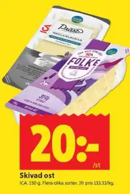 ICA Supermarket SKIVAD OST erbjuda