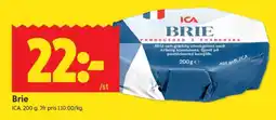 ICA Supermarket BRIE erbjuda