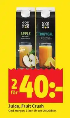ICA Supermarket Juice/fruit crush erbjuda
