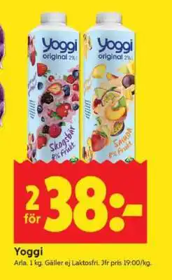 ICA Supermarket YOGGI erbjuda