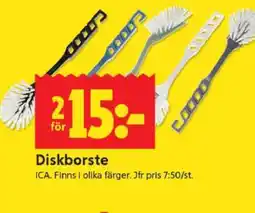 ICA Supermarket DISKBORSTE erbjuda
