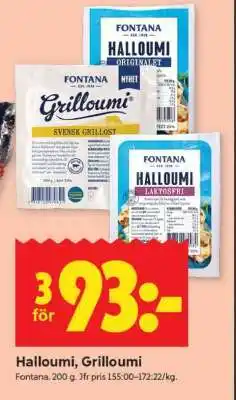 ICA Supermarket HALLOUMI, GRILLOUMI erbjuda