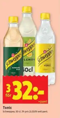 ICA Supermarket Tonic erbjuda