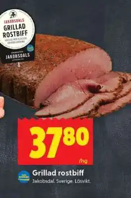 ICA Supermarket Grillad rostbiff erbjuda