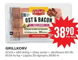 Willys Grillkorv erbjuda