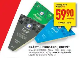 Willys PRÄST , HERRGÅRD , GREVE erbjuda