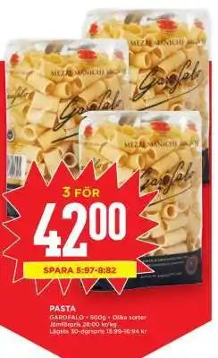 Willys PASTA Garofalo erbjuda