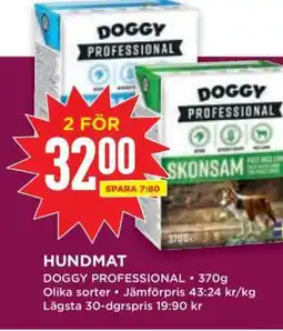 Willys HUNDMAT DOGGY PROFESSIONAL erbjuda