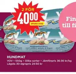 Willys HUNDMAT VOV erbjuda