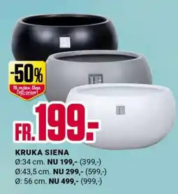 ÖoB KRUKA SIENA Ø:34 cm erbjuda