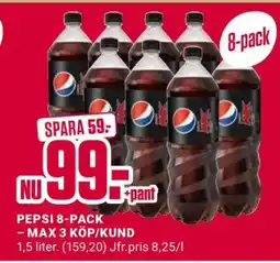 ÖoB Pepsi 8-pack erbjuda