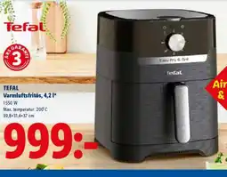 Lidl TEFAL Varmluftsfritös, 4,2 l erbjuda