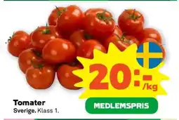Stora Coop Tomater erbjuda