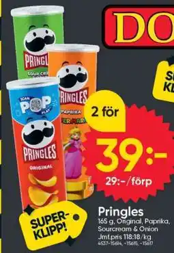 DollarStore Pringles erbjuda