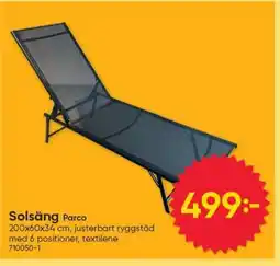 DollarStore Solsäng Parco erbjuda