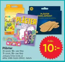 DollarStore PLÅSTER erbjuda