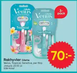 DollarStore Rakhyvlar Gillette erbjuda