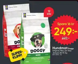 DollarStore Hundmat Doggy Original, Mini erbjuda