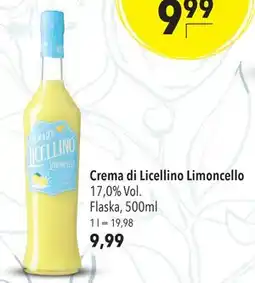 Citti Crema di Licellino Limoncello, EUR 9.99 erbjuda