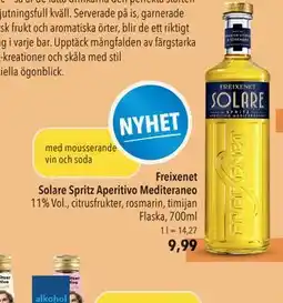 Citti Freixenet Solare Spritz Aperitivo Mediteraneo, EUR 9.99 erbjuda