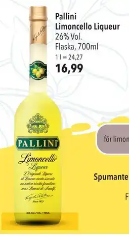 Citti Pallini Limoncello Liqueur, EUR 16.99 erbjuda