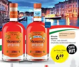 Citti Mionetto Aperitivo, EUR 6.49 erbjuda