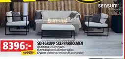 Bauhaus SOFFGRUPP SKEPPARHOLMEN erbjuda