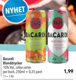 Citti Bacardi Blanddrycker, EUR 1.99 erbjuda
