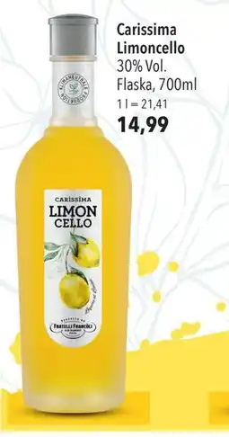 Citti Carissima Limoncello, EUR 14.99 erbjuda