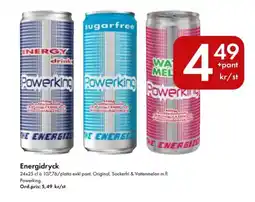 Snabbgross POWERKING Energidryck erbjuda