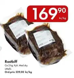 Snabbgross LITHELLS Rostbiff erbjuda