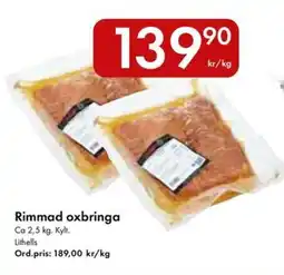 Snabbgross LITHELLS Rimmad oxbringa erbjuda