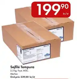 Snabbgross MERHAV Sejfilé tempura erbjuda