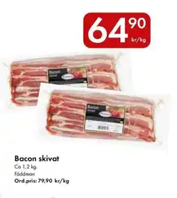 Snabbgross FÅDDMAN Bacon skivat erbjuda