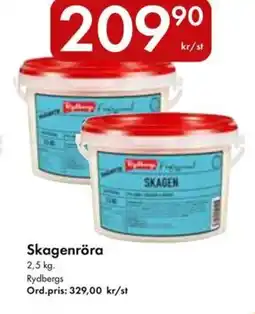 Snabbgross RYDBERGS Skagenröra erbjuda