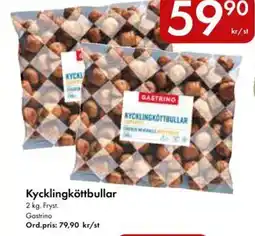 Snabbgross GASTRINO Kycklingköttbullar erbjuda