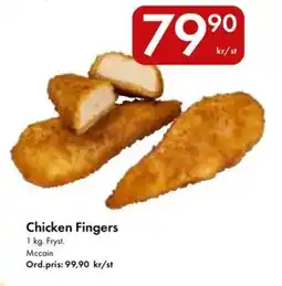 Snabbgross Chicken fingers erbjuda